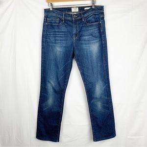 FRAME DENIM Men’s L’Homme Slim Straight Dark Wash Jeans Waist size 34 Inseam 29